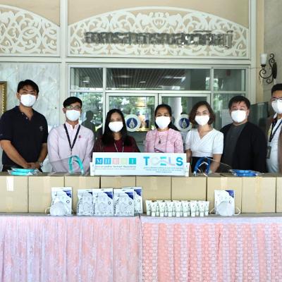 รับมอบหน้ากาก KN954