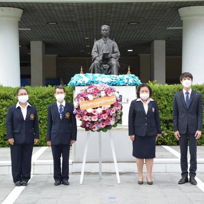 พิธีวางพวงมาลา8